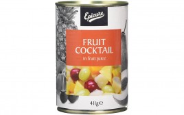 Epicure Fruit Cocktail In Fruit Juice  Tin  411 grams